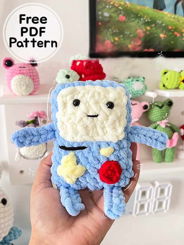 Crochet Doll BMO Amigurumi PDF Pattern