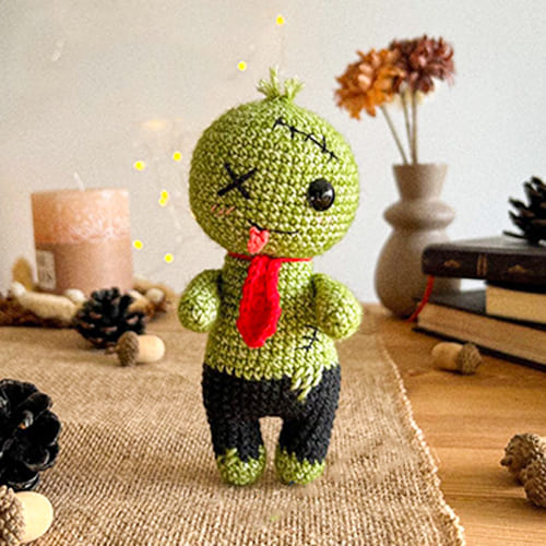 Crochet Doll Zombie Amigurumi PDF Pattern
