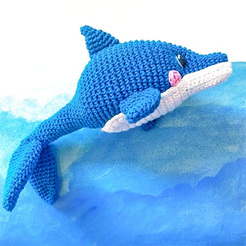 Crochet Dolphin PDF Amigurumi Free Pattern