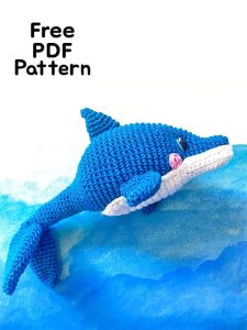 Crochet Dolphin PDF Amigurumi Free Pattern