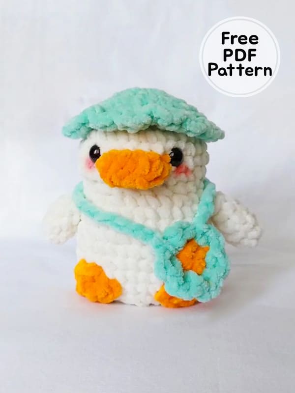 Crochet Duck Amigurumi PDF Free Pattern