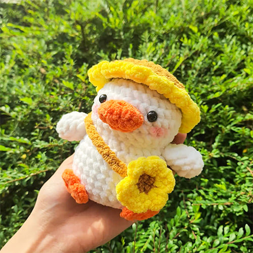 Crochet Duck Amigurumi PDF Free Pattern