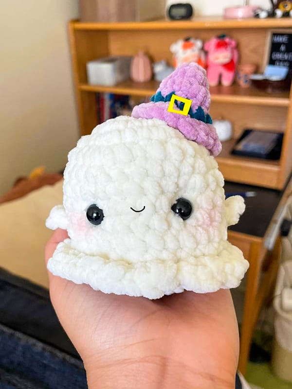 Crochet Halloween Boo Amigurumi Free Pattern