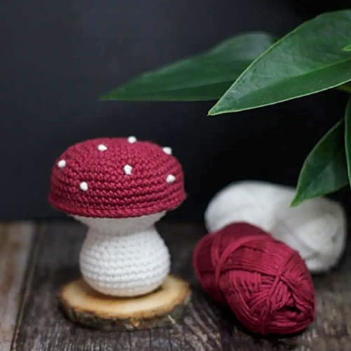 Crochet Mushroom Free Amigurumi PDF Pattern