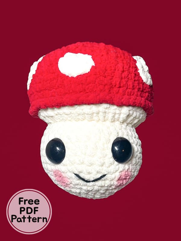 Crochet Mushroom Man Amigurumi Free Pattern