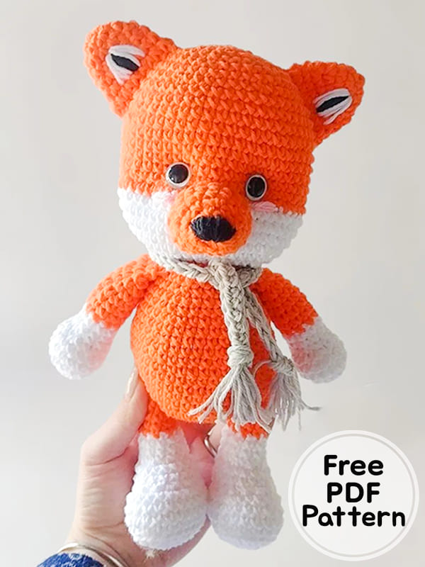 Little Fox Amigurumi PDF Free Pattern