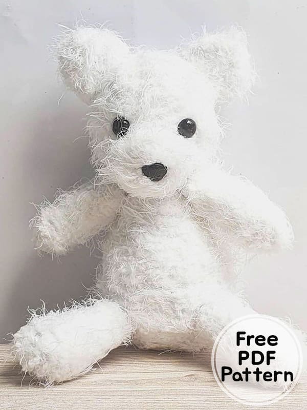 Plush Crochet Bear Amigurumi Free PDF Pattern