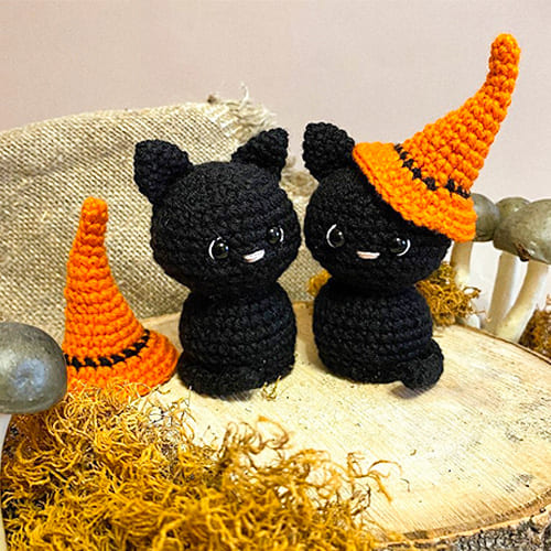 Witch The Crochet Cat Amigurumi Free Pattern