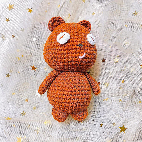 Crochet Bear Didi Amigurumi Free PDF Pattern
