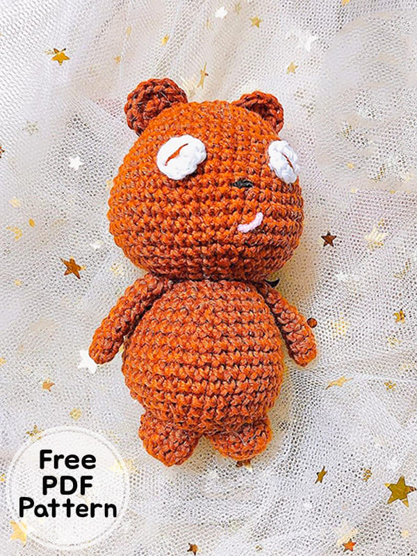 Crochet Bear Didi Amigurumi Free PDF Pattern