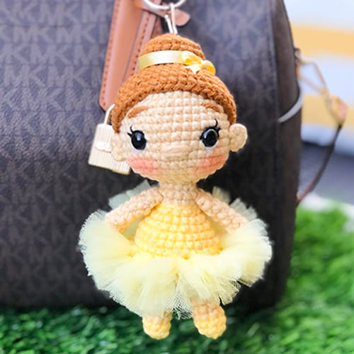 Crochet Doll Amigurumi Ballerina PDF Free Pattern