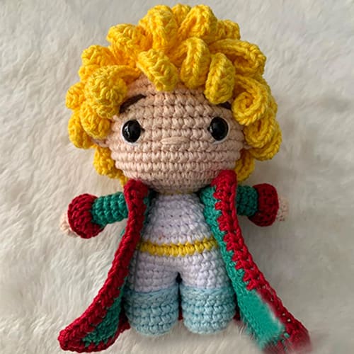 Crochet Doll The Little Prince Amigurumi PDF Free Pattern