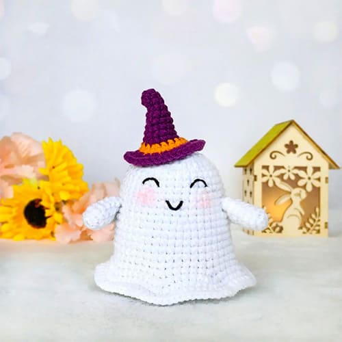 Crochet Ghost Amigurumi PDF Free Pattern