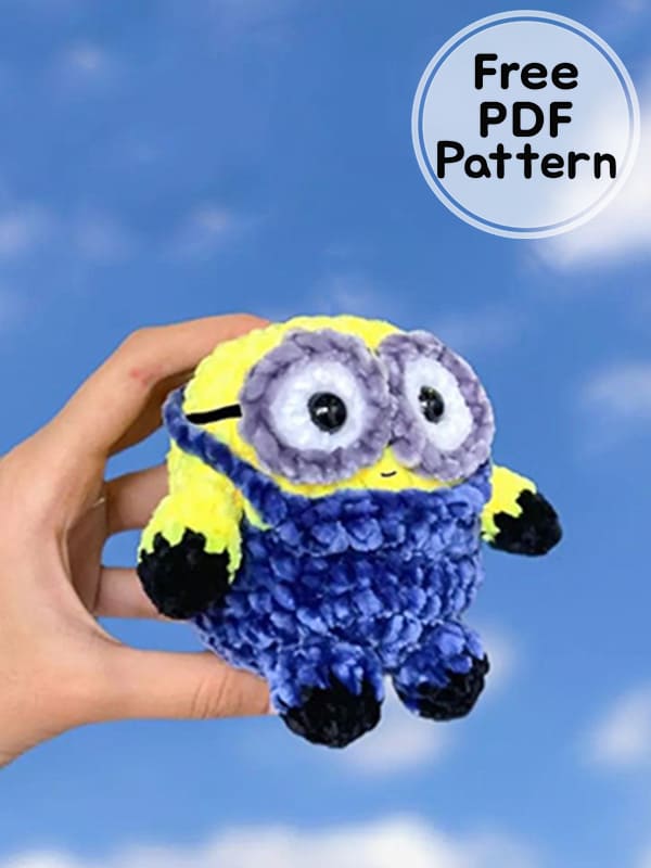 Crochet Minion Amigurumi Free PDF Pattern
