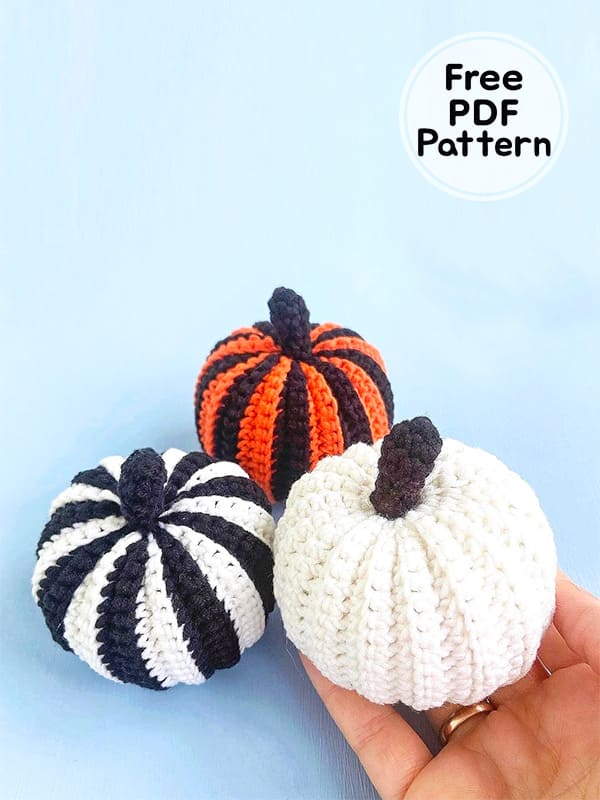 Crochet Pumpkin Amigurumi Free PDF Pattern