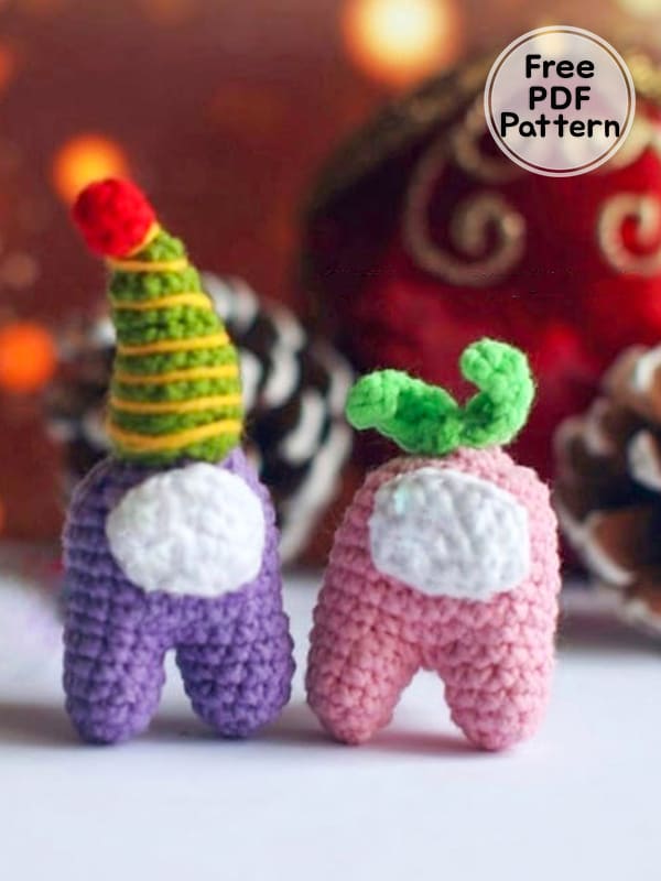 Among Us Crochet Free Amigurumi PDF Pattern
