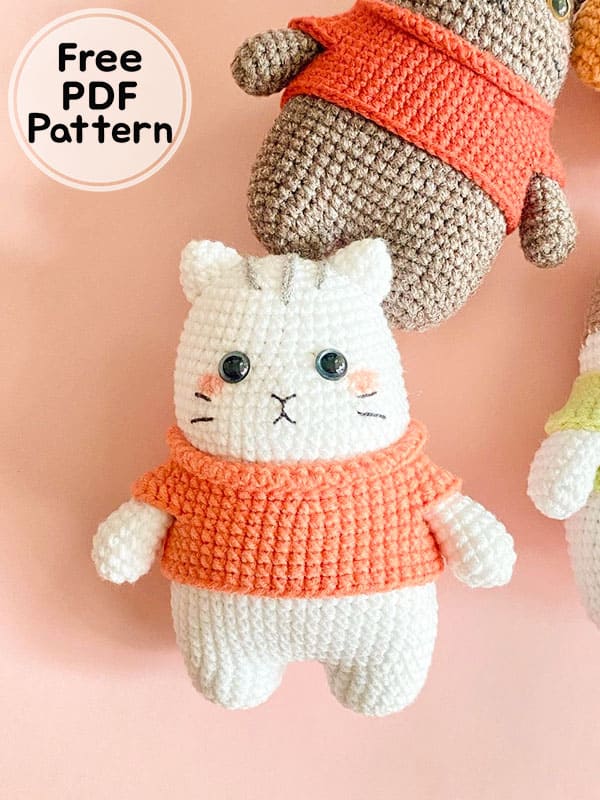 Crochet Cat Toys AmigurumiFree Patterns PDF