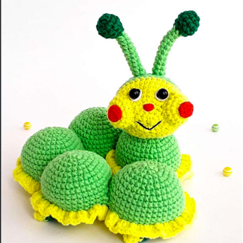 Crochet Caterpillar Amigurumi PDF Free Pattern