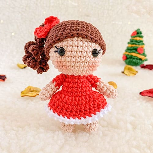 Crochet Doll Claire Free Amigurumi Patterns PDF