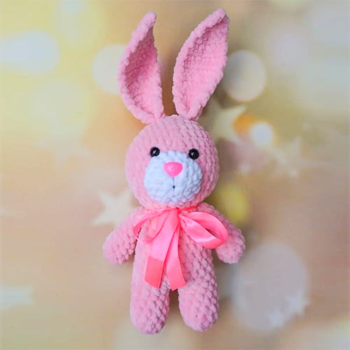 Easy Crochet Plush Bunny Amigurumi PDF Free Pattern