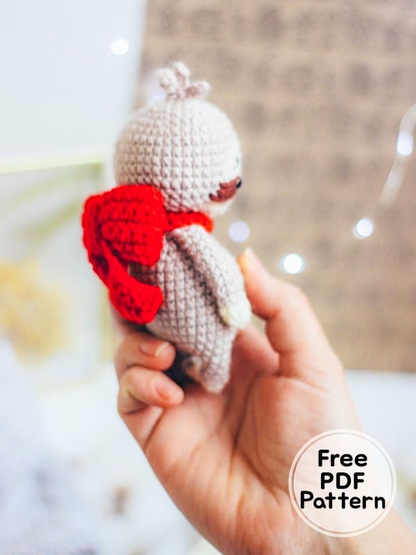 Sloth Crochet Amigurumi PDF Free Pattern