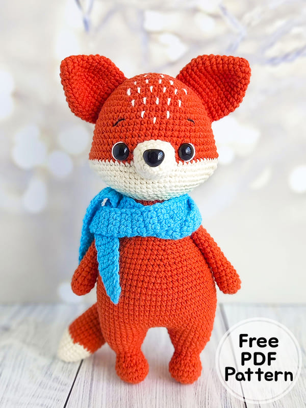 Baby Crochet Fox Amigurumi Pdf Free Pattern