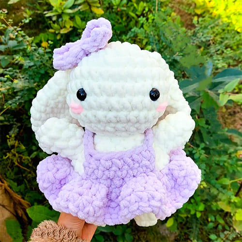 Chubby Bunny Amigurumi PDF Free Crochet Pattern