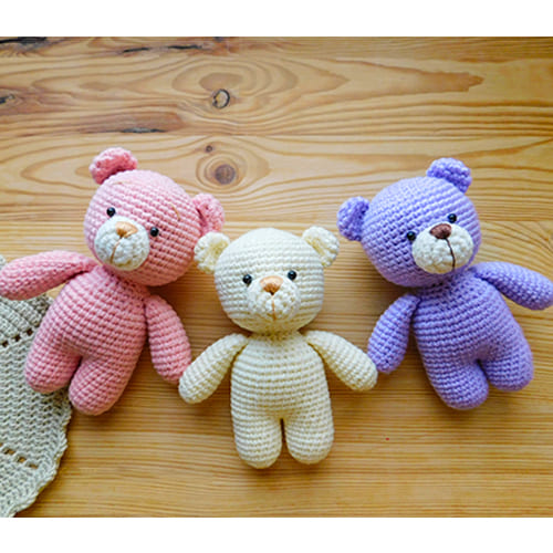 Crochet Baby Bear Free PDF Amigurumi Pattern