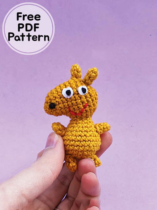 Crochet Keychain Teddy Bear Amigurumi Crochet Patterns PDF