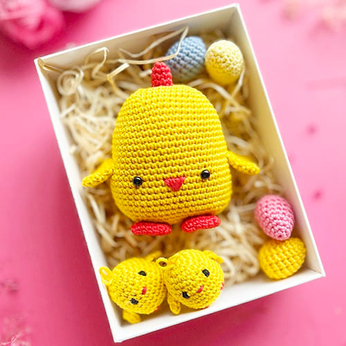 Easter Crochet Chick PDF Amigurumi Free Pattern