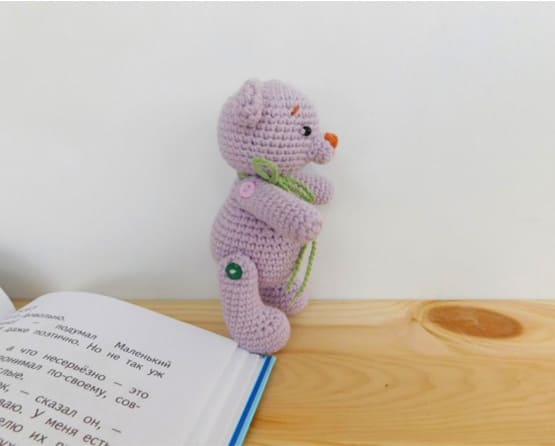 Little Crochet Teddy Bear Amigurumi Free PDF Pattern