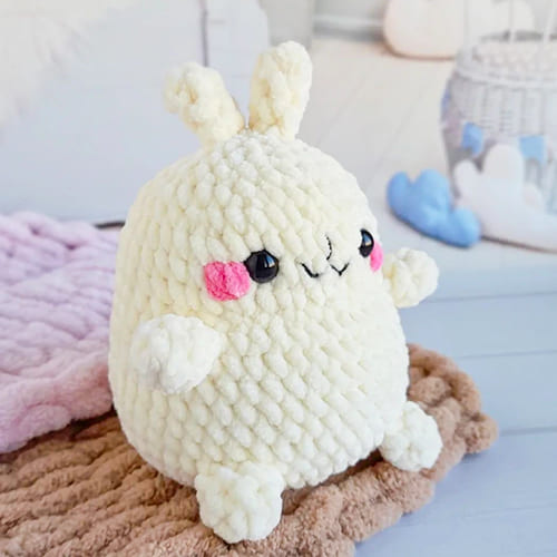 Molang Plush Bunny Amigurumi Free Crochet PDF Pattern