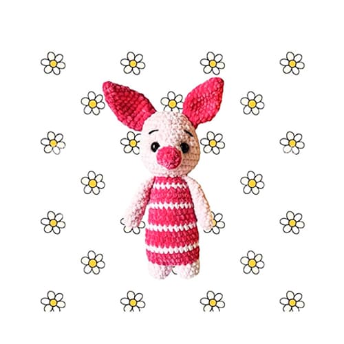 Plush Piglet Crochet Pattern Free PDF Amigurumi