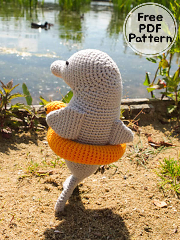 Crochet Dolphin Swimming Ring Duck Amigurumi Patterns Free PDF
