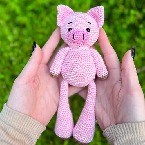 Crochet Little Pig Amigurumi Free PDF Pattern