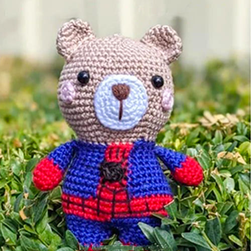 Crochet Spider Bear Amigurumi PDF Free Pattern