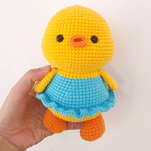 Duck Crochet Doll Free Amigurumi Patterns PDF