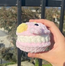 Kawaii Crochet Chick Macaron Amigurumi Patterns Free PDF