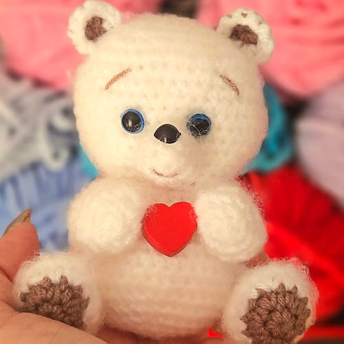 Mini Bear Amigurumi PDF Free Crochet Pattern