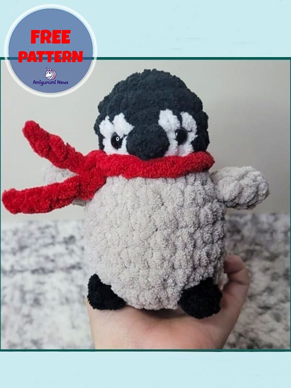 Free pudgy baby crochet penguin pattern PDF (2)