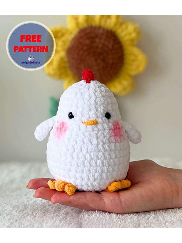 free crochet chicken pattern pdf free download (2)