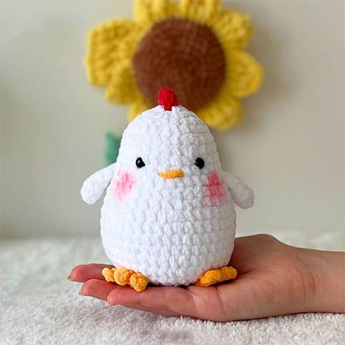 free crochet chicken pattern pdf free download