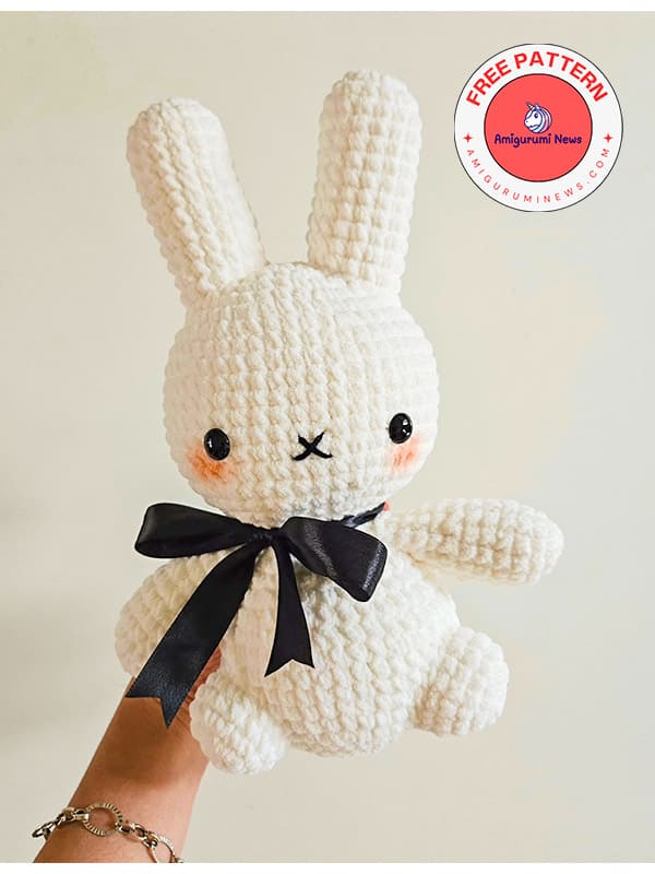 Amigurumi bunny miffy free crochet pattern (2)