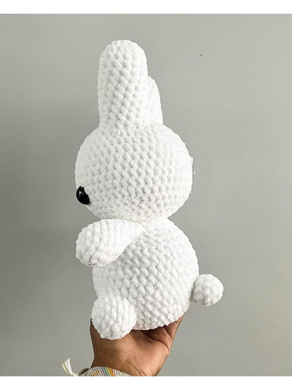 Amigurumi bunny miffy free crochet pattern (3)