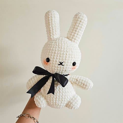 Amigurumi bunny miffy free crochet pattern