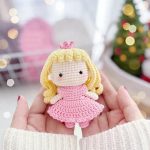 Crochet Amigurumi Doll Aurora Free Pattern