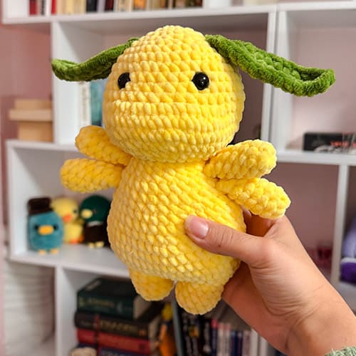 Crochet anime characters the light spirit free amigurumi pattern