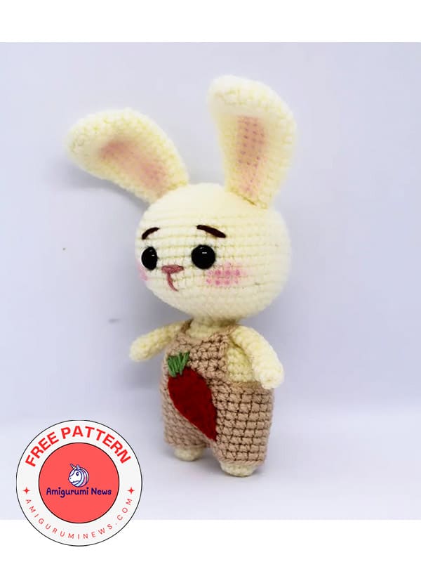 Crochet bunny milla free amigurumi pattern (2)