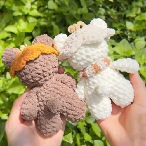 Free crochet amigurumi pumpkin teddy bear pattern (3)