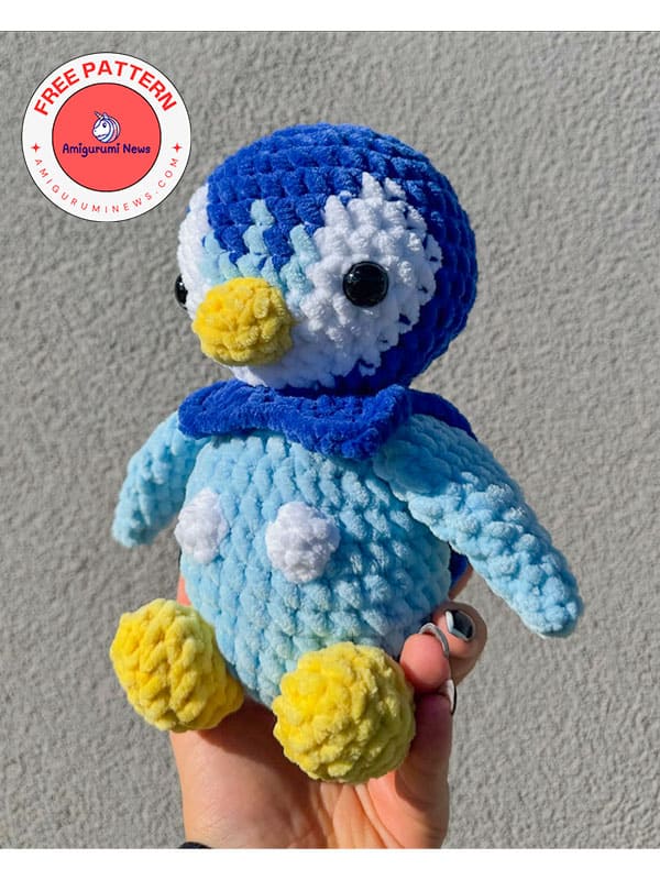 Free crochet penguin piplup pattern pdf (2)